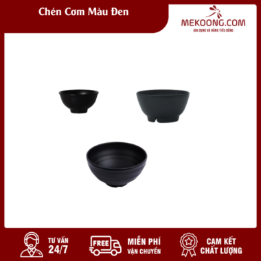 Chén Cơm Màu Đen