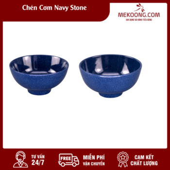 Chén Cơm Navy Stone Melamine Superware