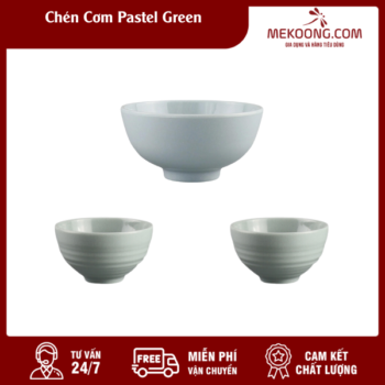 Chén Cơm Pastel Green Melamine Superware