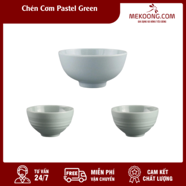 Chén Cơm Pastel Green