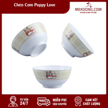 Chén Cơm Puppy Love