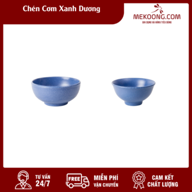 Chén Cơm Xanh Dương