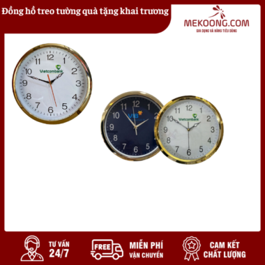 Đồng hồ treo tường quà tặng khai trương