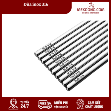 Đũa inox 316