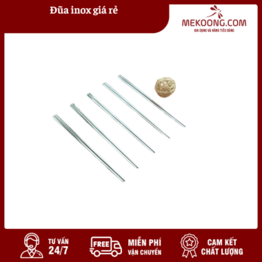 Đũa inox giá rẻ