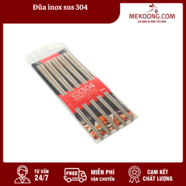 Đũa inox sus 304