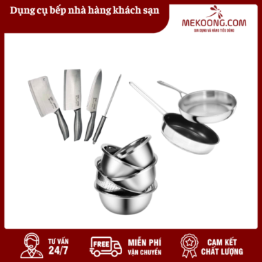 Dụng cụ bếp nhà hàng khách sạn