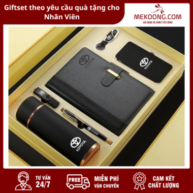 Giftset theo yêu cầu quà tặng cho Nhân Viên