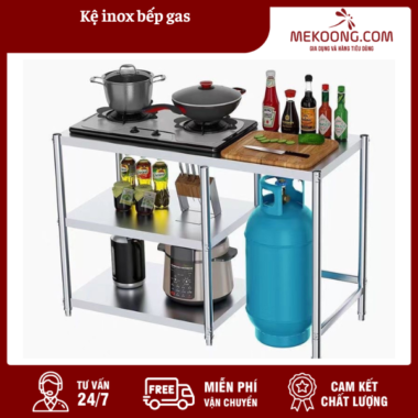 Kệ inox bếp gas