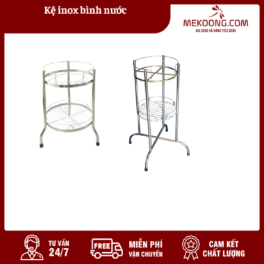 Kệ inox bình nước
