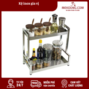 Kệ inox gia vị