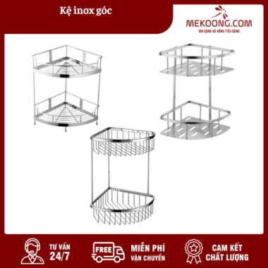 Kệ inox góc