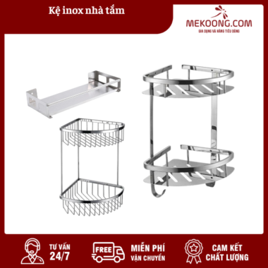 Kệ inox nhà tắm