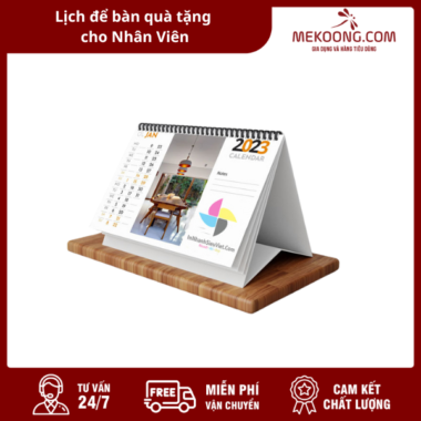 Lịch để bàn quà tặng cho Nhân Viên