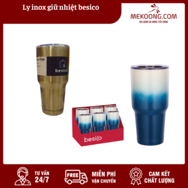 Ly inox giữ nhiệt besico
