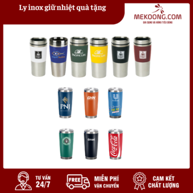 Ly inox giữ nhiệt quà tặng