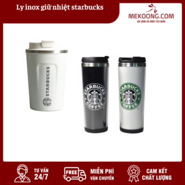Ly inox giữ nhiệt starbucks