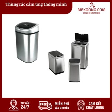 Thùng rác cảm ứng thông minh