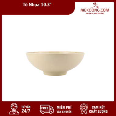 Tô Nhựa 10.3"