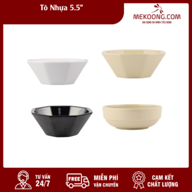 Tô Nhựa 5.5"