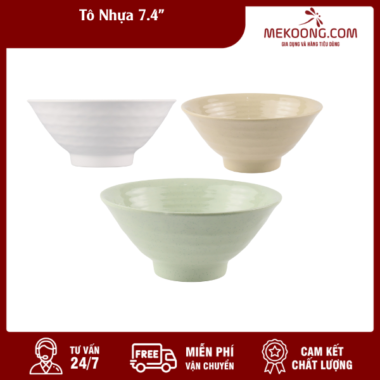Tô Nhựa 7.4"