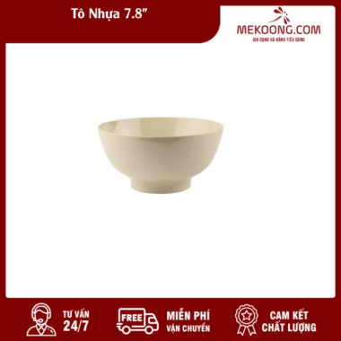 Tô Nhựa 7.8"