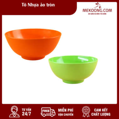 Tô Nhựa ảo tròn