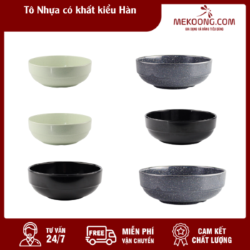 Tô Nhựa có khất kiểu Hàn Melamine Superware