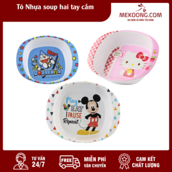 Tô Nhựa soup hai tay cầm Melamine Superware