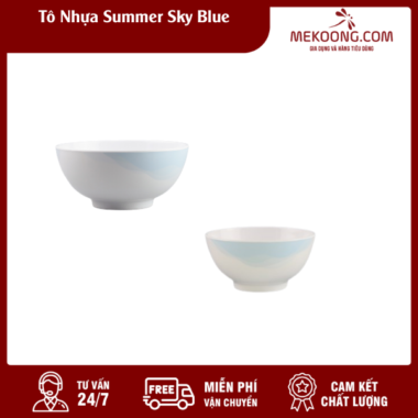 Tô Nhựa Summer Sky Blue