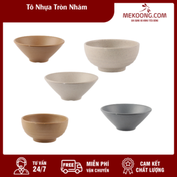 Tô Nhựa Tròn Nhám Melamine Superware