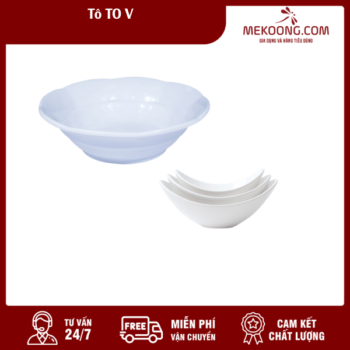 Tô Nhựa TO V Melamine Fataco