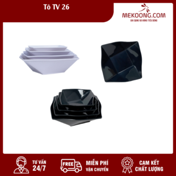 Tô Nhựa TV 26 Melamine Fataco