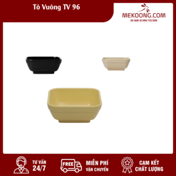 Tô Nhựa Vuông TV 96 Melamine Fataco