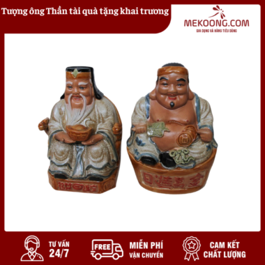 Tượng ông Thần tài quà tặng khai trương