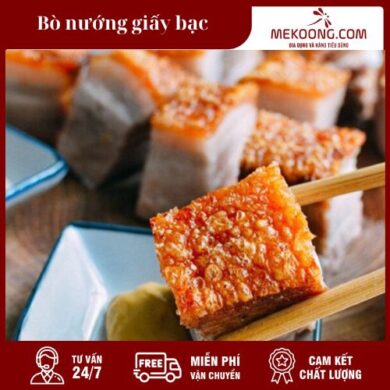 Bò nướng giấy bạc_mekoong