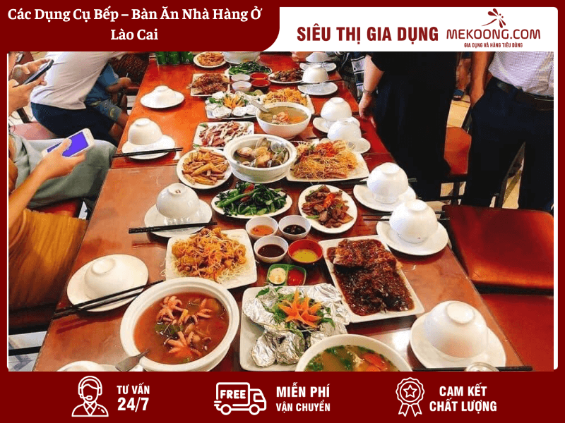 Các Dụng Cụ Bếp – Bàn Ăn Nhà Hàng Ở Lào Cai Mekoong