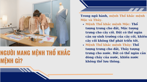 Người mang mệnh Thổ khắc mệnh gì?