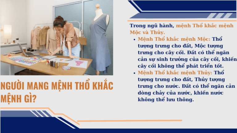 Người mang mệnh Thổ khắc mệnh gì?