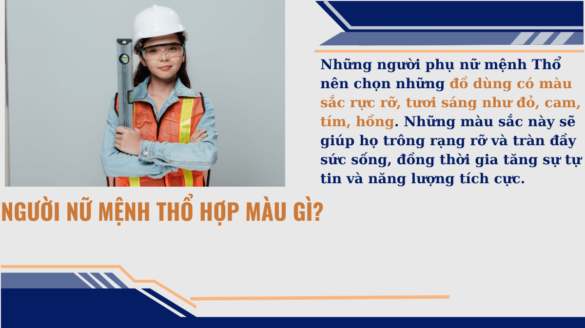 Người nữ mệnh thổ hợp màu gì Mekoong (1)