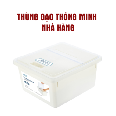 Thùng Gạo Thông Minh Nhà Hàng