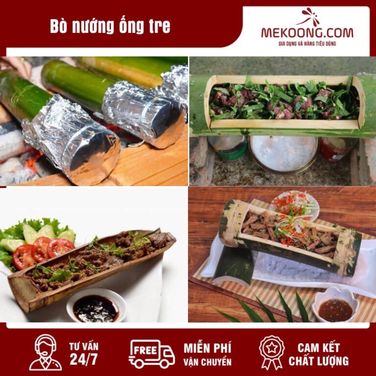 bò nướng ống tre