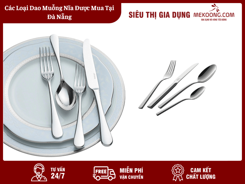 Các Loại dao muỗng nĩa được mua tại Đà Nẵng Mekoong