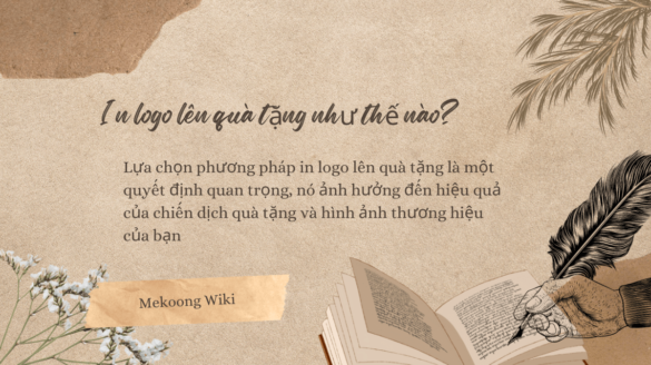 In logo lên quà tặng như thế nào?