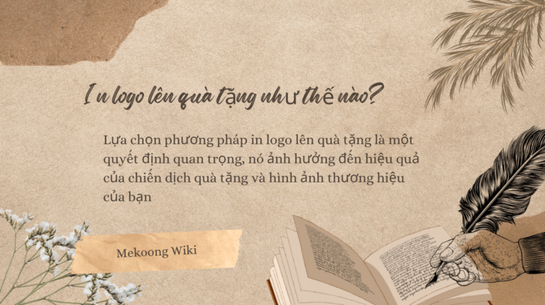In logo lên quà tặng như thế nào?