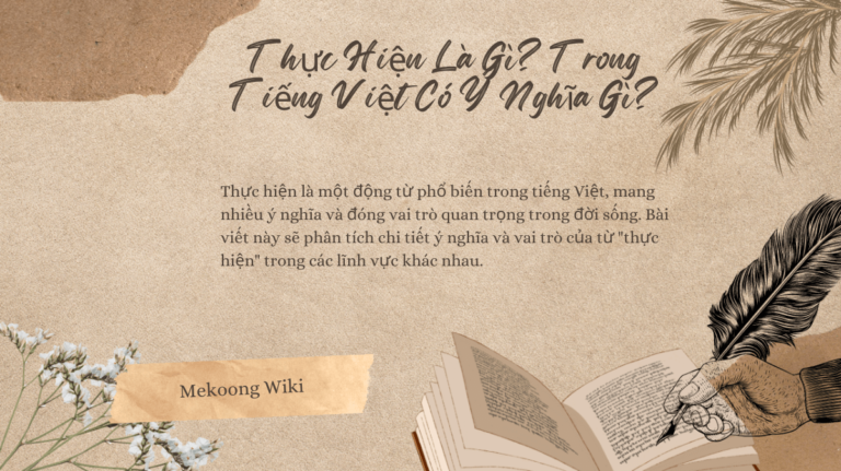 Thực Hiện Là Gì Trong Tiếng Việt Có Ý Nghĩa Gì Mekoong (1)