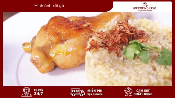 Hình ảnh xôi gà