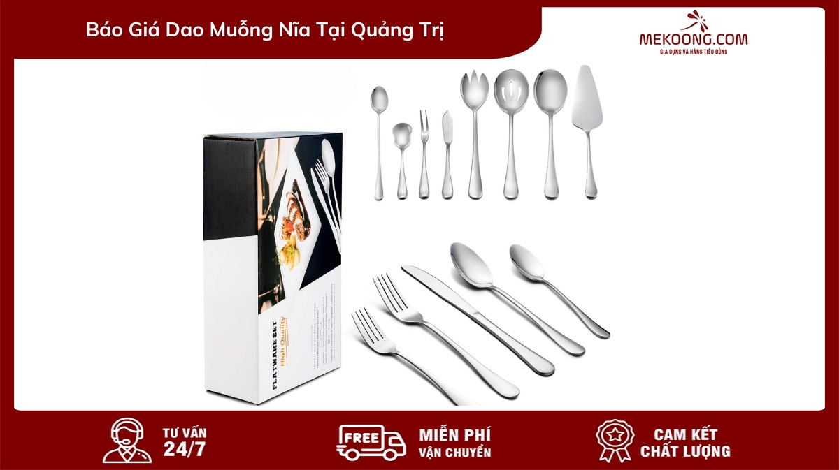 AVT Báo giá dao muỗng nĩa tại Quảng Trị mekoong