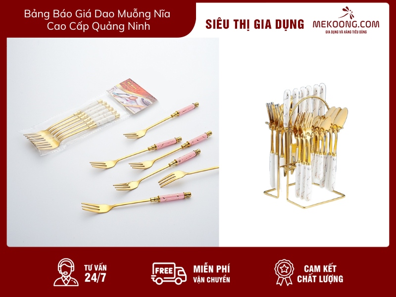 Bảng Báo Giá Dao Muỗng Nĩa Cao Cấp Quảng Ninh mekoong