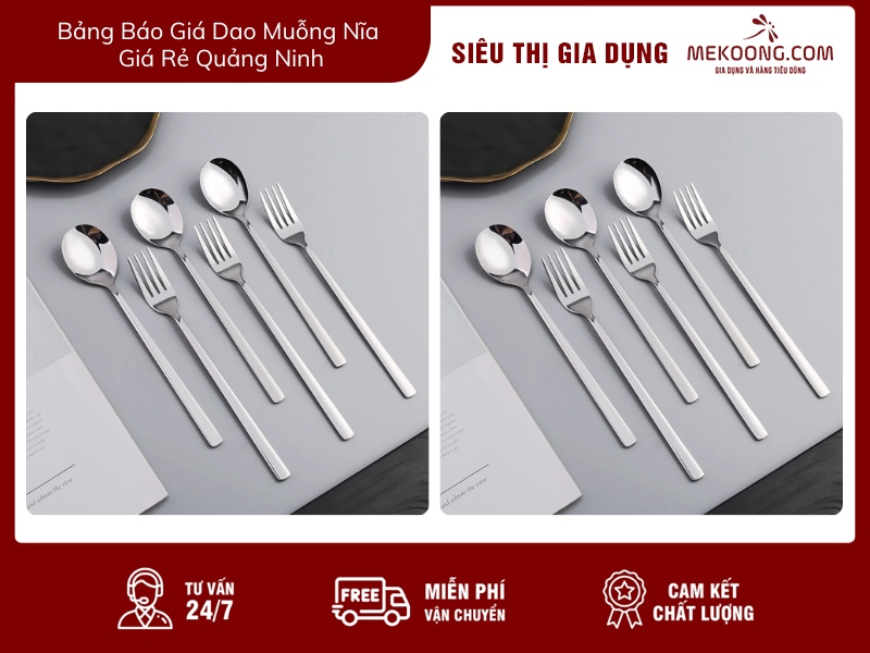 Bảng Báo Giá Dao Muỗng Nĩa Giá Rẻ Quảng Ninh mekoong